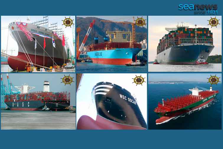 Dünyanın ən  nəhəng konteynerdaşıyan gəmiləri -SİYAHI