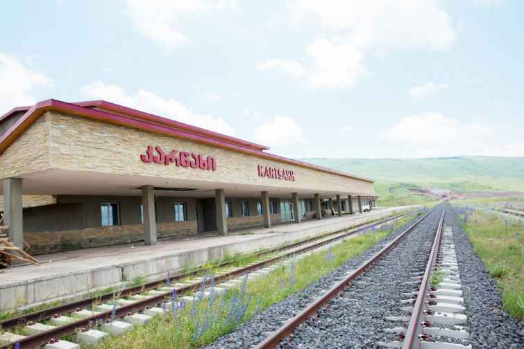 BTQ dəmir yolunun Gürcüstan hissəsi sentyabrda istismara tam hazır olacaq