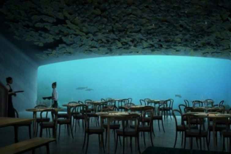 Avropada ilk sualtı restoran tikiləcək