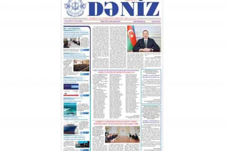 “Dəniz” qəzetinin növbəti nömrəsi işıq üzü görüb
