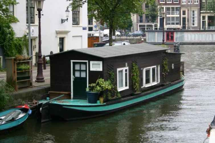 Amsterdamın qayıq evləri – FOTOLAR