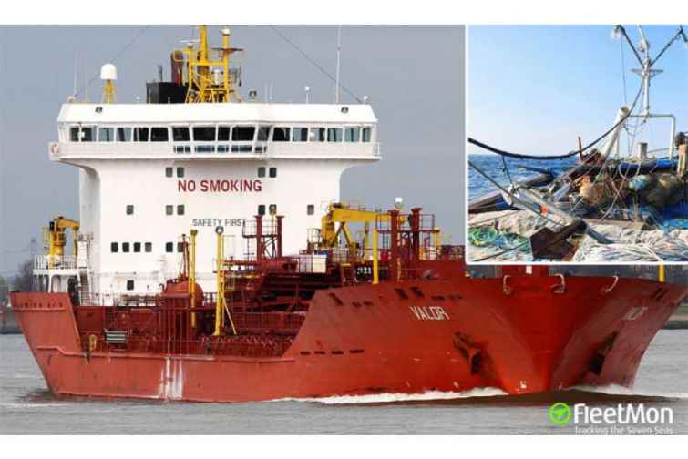 Yunan tankeri Yapon dənizinin Ulsan sahillərində qəzaya uğrayıb