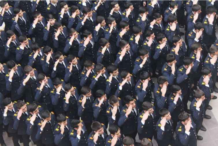 Dənizçi tələbələr “Əsgərə salam” hərbi-vətənpərlik aksiyasına qoşulublar
