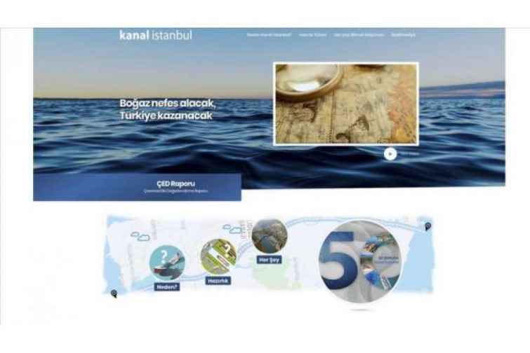 “Kanal İstanbul” layihəsi ilə bağlı bütün sualların cavablarını əks etdirən sayt yaradılıb