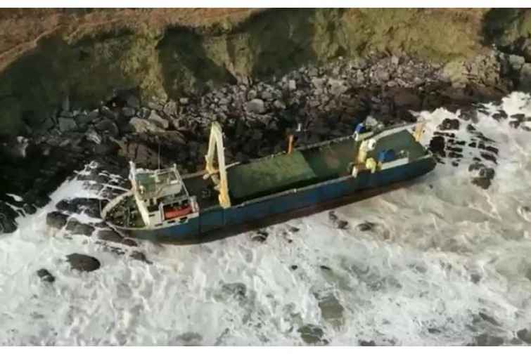 İrlandiya sahillərində “kabus-gəmi” peyda olub - VİDEO