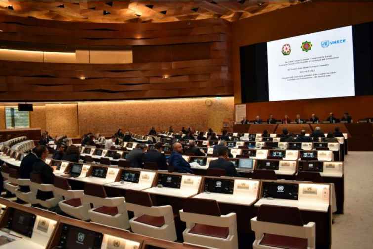 Cenevrədə Xəzər dənizi regionunun nəqliyyat potensialına həsr olunmuş tədbir ke&ccedil;irilib