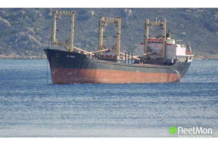 Qara dənizdə yük gəmisində partlayış baş verib