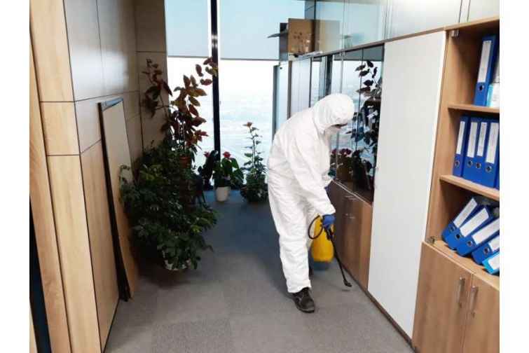 ASCO-nun baş ofisində dezinfeksiya işləri aparılıb
