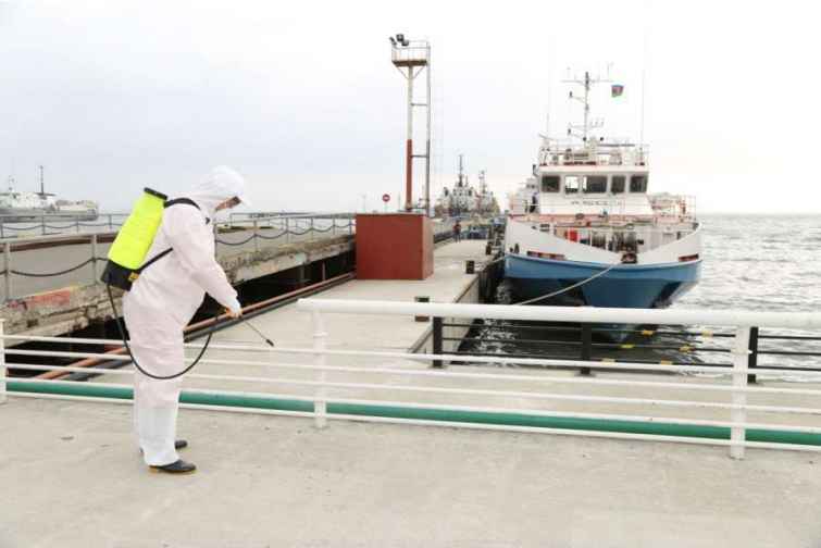 ASCO gəmiləri dezinfeksiya olunub