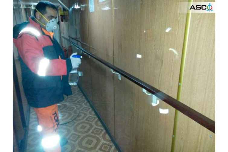 ASCO-da dezinfeksiya işləri davamlı həyata ke&ccedil;irilir