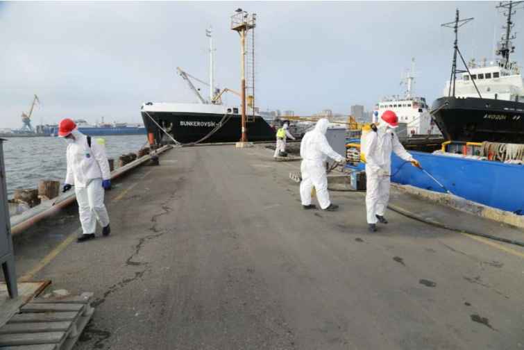 ASCO &uuml;zrə dezinfeksiya işləri m&uuml;təmadi olaraq davam etdirilir