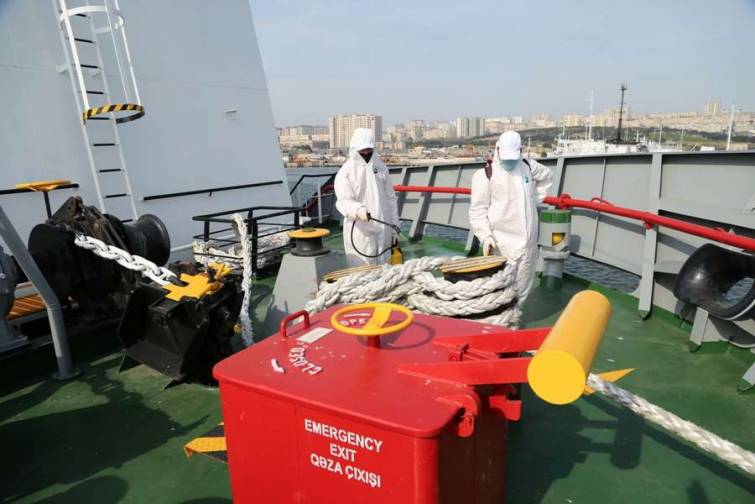 ASCO-da dezinfeksiya işləri davam edir