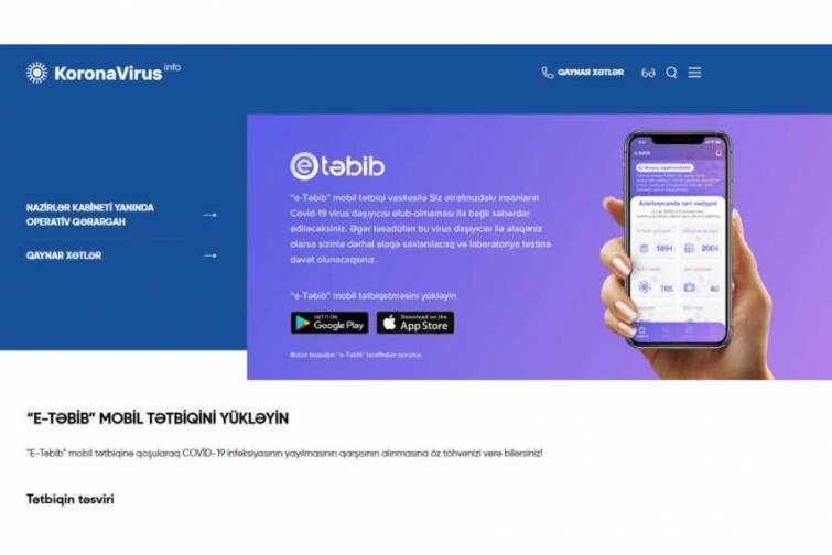 “E-Təbib” mobil tətbiqini yükləyin