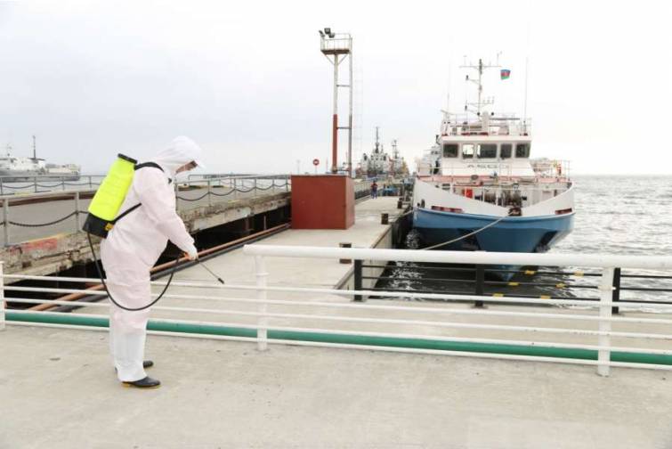ASCO-da dezinfeksiya işləri davam edir