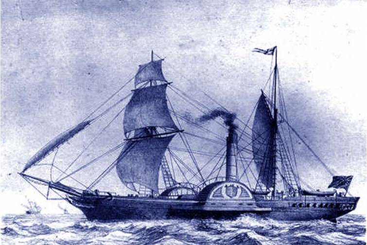 Tarixdə ilk buxar gəmisi 1783-cü ilin 15 iyulunda suya salınıb