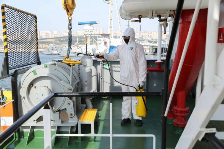 ASCO-da dezinfeksiya işləri davam edir