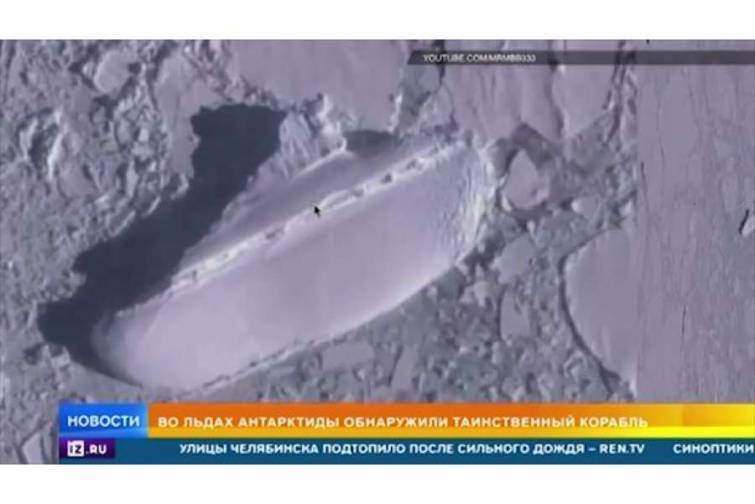 Antarktida buzlaqlarında sirli gəmi aşkar edilib