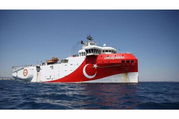 Türkiyənin “Oruç Reis” kəşfiyyat-axtarış gəmisi Aralıq dənizinin şərqində fəaliyyət göstərəcək