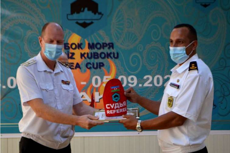 “Dəniz kuboku” beynəlxalq müsabiqəsinin hakimlərinə sertifikatlar təqdim edilib