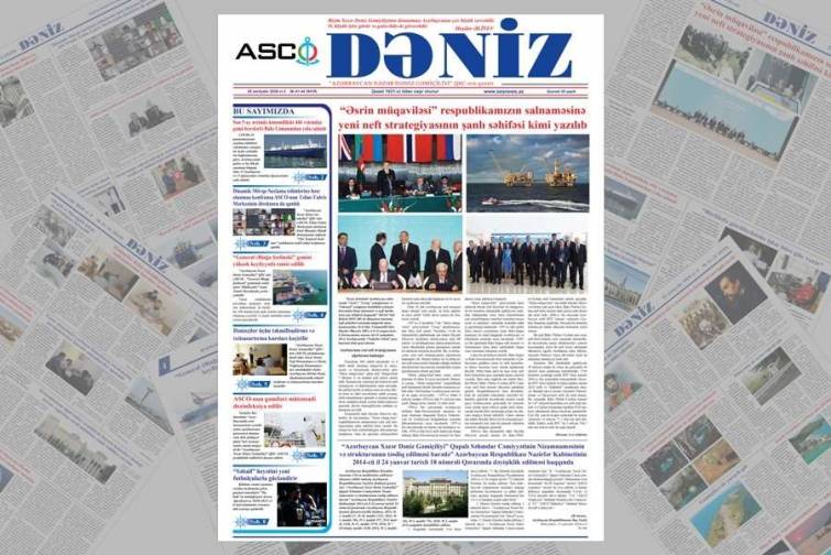 “Dəniz” qəzetinin növbəti nömrəsi işıq üzü görüb