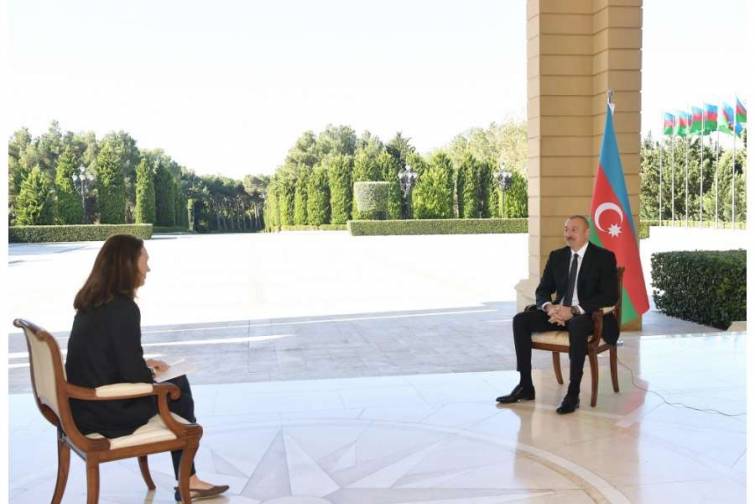 Prezident İlham Əliyev “France 24” televiziya kanalına müsahibə verib
