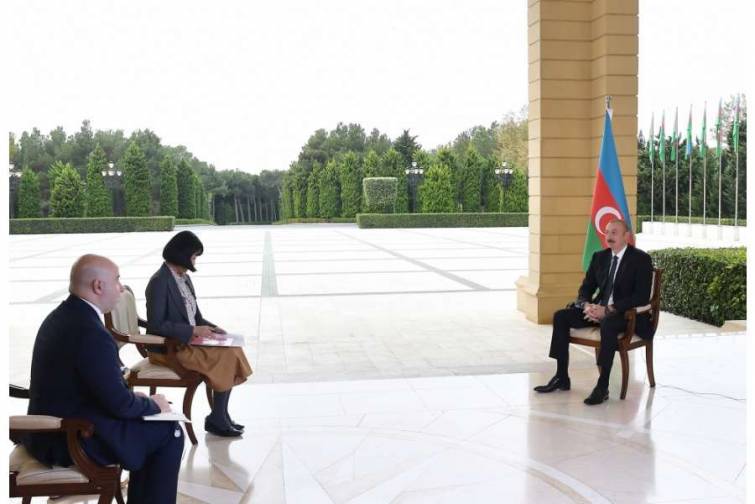Prezident İlham Əliyev Yaponiyanın “Nikkei” qəzetinə müsahibə verib