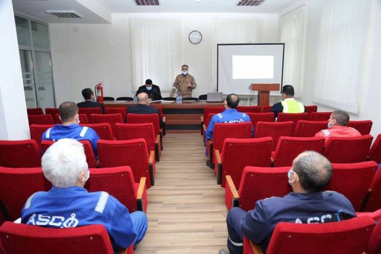 “Zığ” Gəmi Təmiri və Tikintisi Zavodunda yanğın təhlükəsizliyi təlimi keçirilib