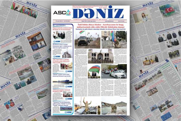 “Dəniz” qəzetinin növbəti nömrəsi işıq üzü görüb