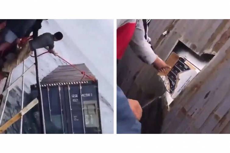 Balıqçılar “iPhone 12” ilə dolu konteynerə rast gəliblər - VİDEO