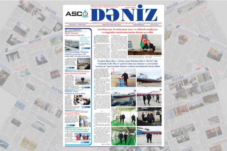 “Dəniz” qəzetinin növbəti sayı işıq üzü görüb