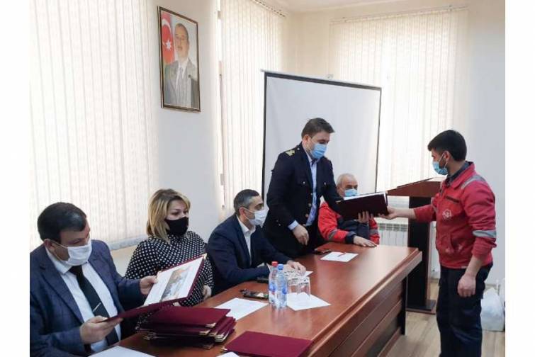 ASCO-da Vətən müharibəsi iştirakçıları, həmçinin övladı Şəhidlik zirvəsinə yüksələn əməkdaşlarla görüş keçirilib