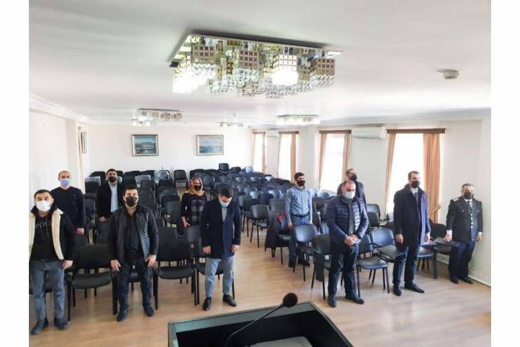 Novruz bayramı münasibətilə Xəzər Dəniz Neft Donanmasının Vətən müharibəsində iştirak etmiş əməkdaşları ilə görüş keçirilib