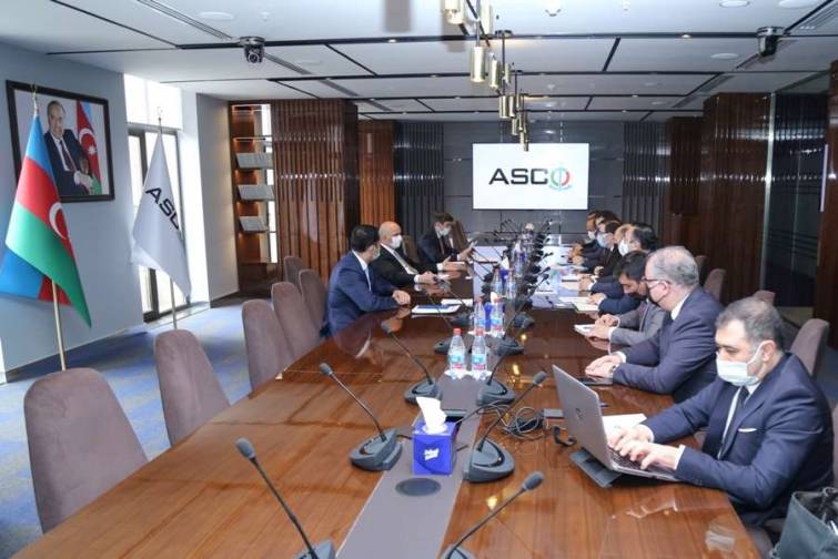 ASCO-da Türk Dünyası Əməkdaşlıq Şurasının təşkilatçılığı ilə Türkiyə və Özbəkistanın nümayəndə heyətləri ilə görüş keçirilib