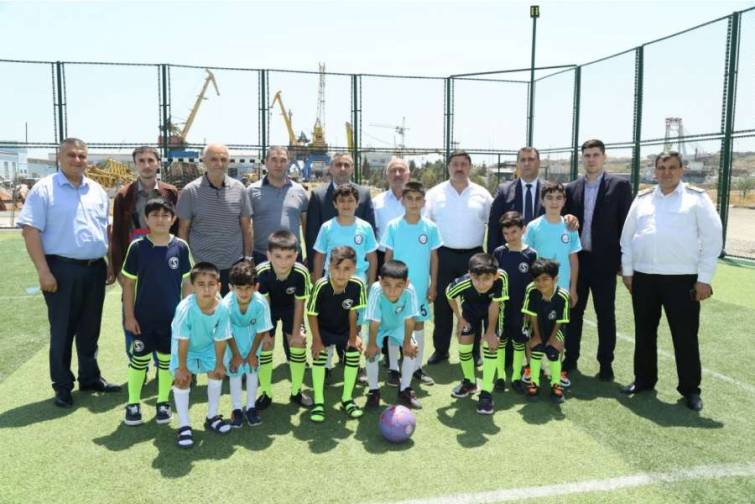 BGTZ əməkdaşlarının övladları arasında futbol yarışı təşkil olunub
