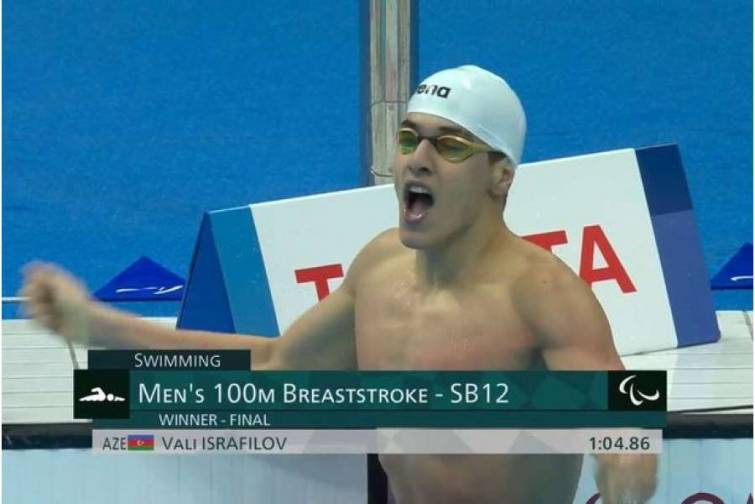 Vəli İsrafilov Paralimpiya rekordu qırıb qızıl medal qazandı