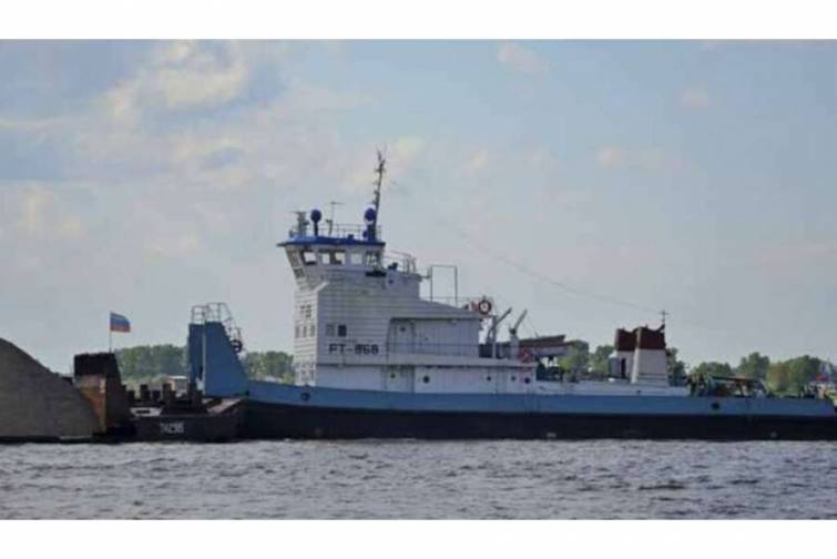 Ob &ccedil;ayında gəmilərin hər iki istiqamətdə hərəkəti dayandırılıb