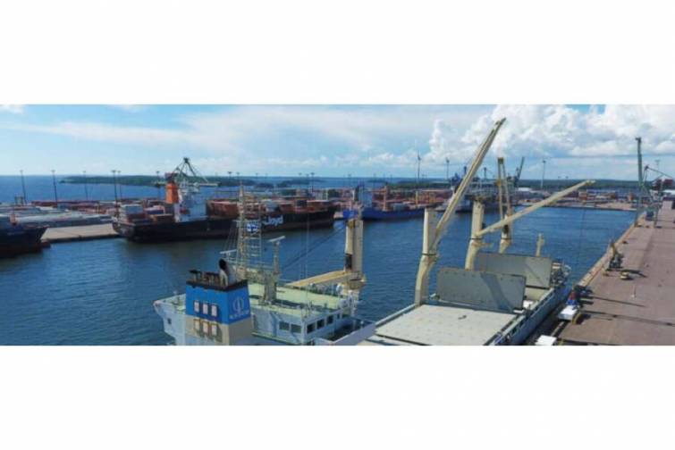 Bu il Finlandiyadakı b&uuml;t&uuml;n limanların &uuml;mumi konteyner d&ouml;vriyyəsi 864,9 min TEU təşkil edib