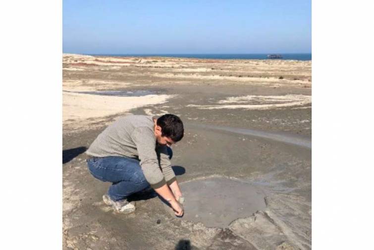 Geoloq alimlər Xəzər dənizində və sahilyanı zonadakı pal&ccedil;ıq vulkanlarında tədqiqat aparırlar