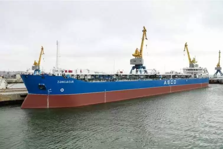 “Zəngəzur” tankerinin təmiri başa çatıb