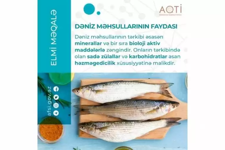 Dəniz məhsullarının faydası