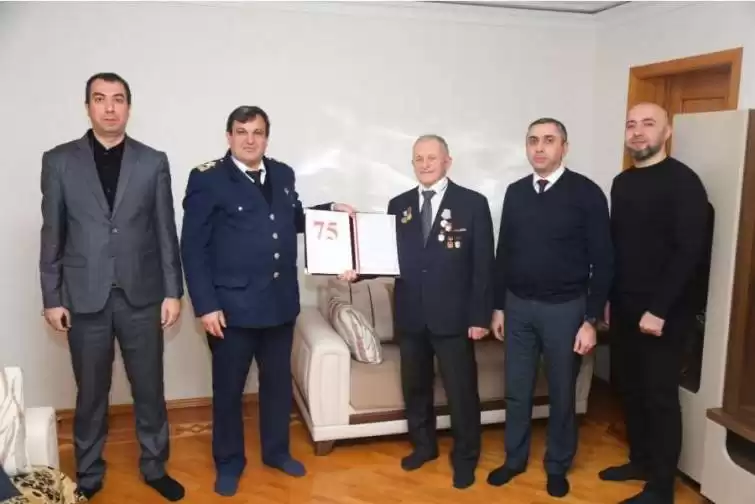 Xəzər Dəniz Neft Donanmasının veteran əməkdaşı Səfail Əliyev 75 illik yubileyini qeyd edir