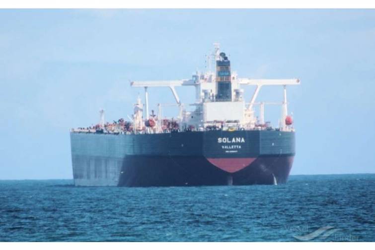 ABŞ neftini daşıyan supertanker Avropaya çatıb