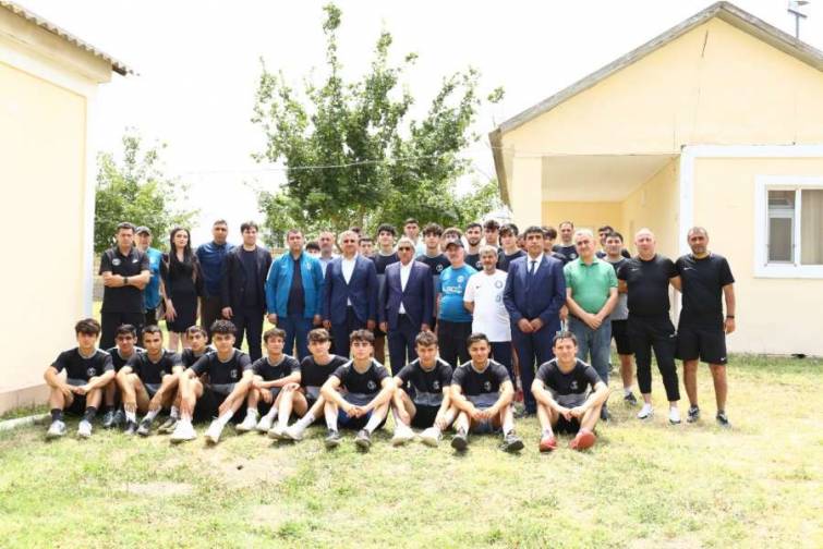 &ldquo;Səbail&rdquo;ın futbol&ccedil;uları &uuml;&ccedil;&uuml;n ASCO-nun dəstəyi ilə yaradılan təlim-məşq bazasının a&ccedil;ılışı olub