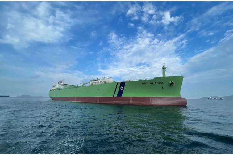 “BW Malacca” gəmisinin mühərriki mazut və LPG ilə işləmək üçün təkmilləşdirilir