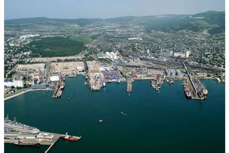 Novorossiysk limanının terminalında Türkiyədən gələcək bərələrin qəbuluna hazırlıq görülüb