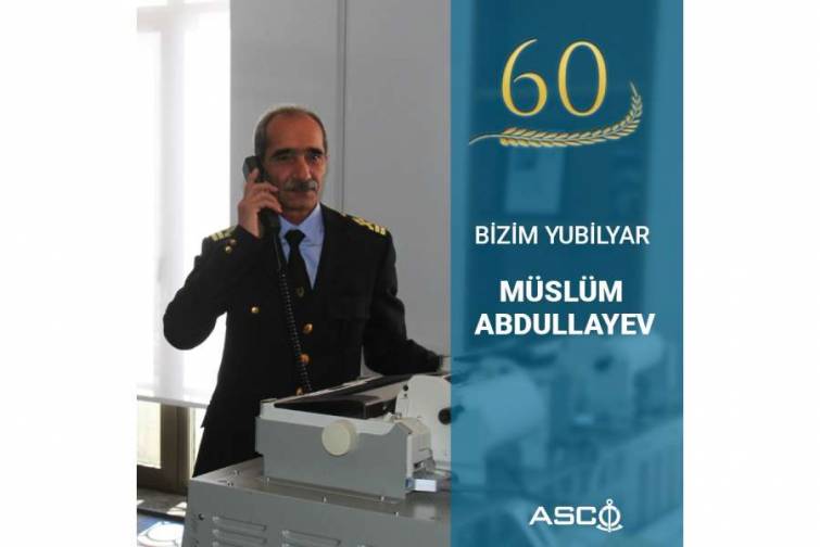 Bizim Yubilyar: ASCO-nun dispetçeri Müslüm Abdullayev 60 illik yubileyini qeyd edir