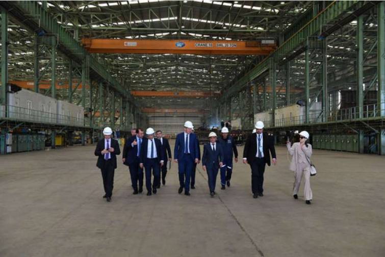 Rusiyalı nazir və Mikayıl Cabbarov Ələt Azad İqtisadi Zonasında və Bakı Gəmiqayırma Zavodunda olublar