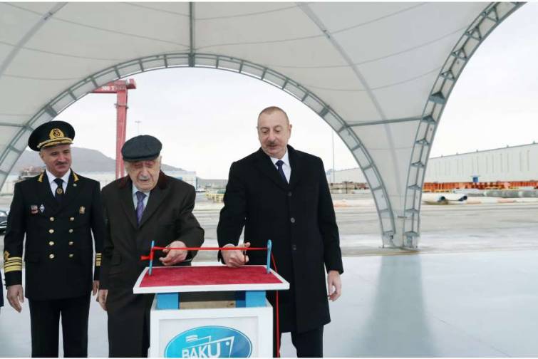 “Akademik Xoşbəxt Yusifzadə” tankerinin istismara verilməsi mərasimindən AZTV-nin REPORTAJI