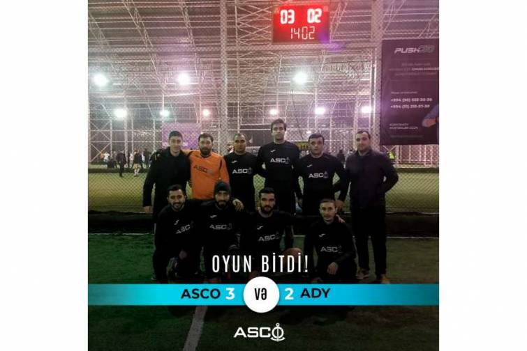 Futbol turnirində dəniz&ccedil;ilər bu dəfə&nbsp; dəmiryol&ccedil;ulara qalib gəliblər