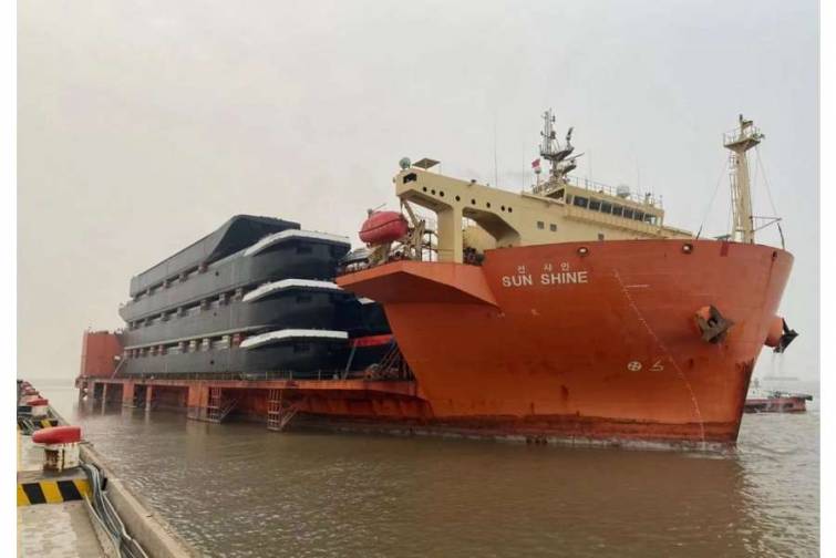 Bir ay əvvəl Çində suya salınan “Antonie” gəmisi fevralın ortalarında Niderlanda çatdırılmalıdır